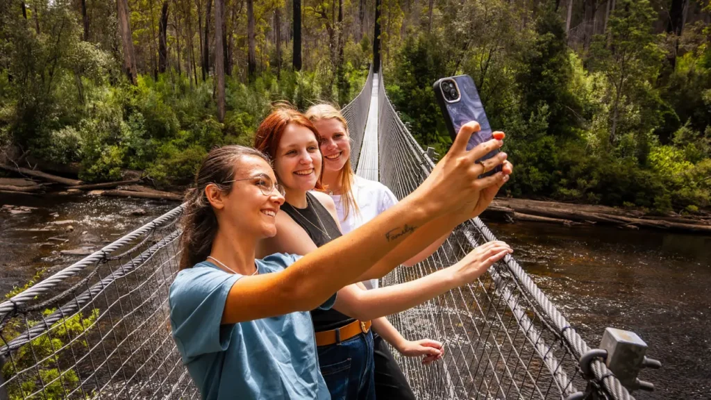 Swinging Bridges - selfie-1
