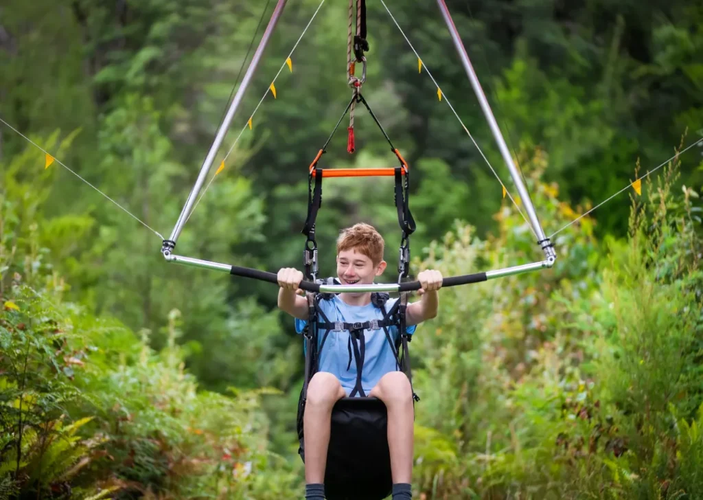 Eagle Hang Glider at Tahune Adventures, Tasmania